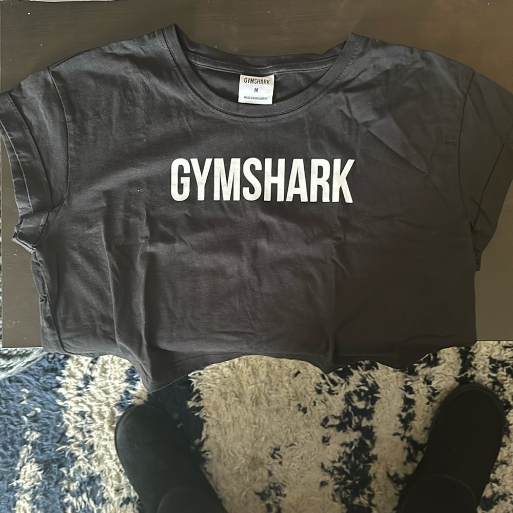 Two Gymshark crop shirts